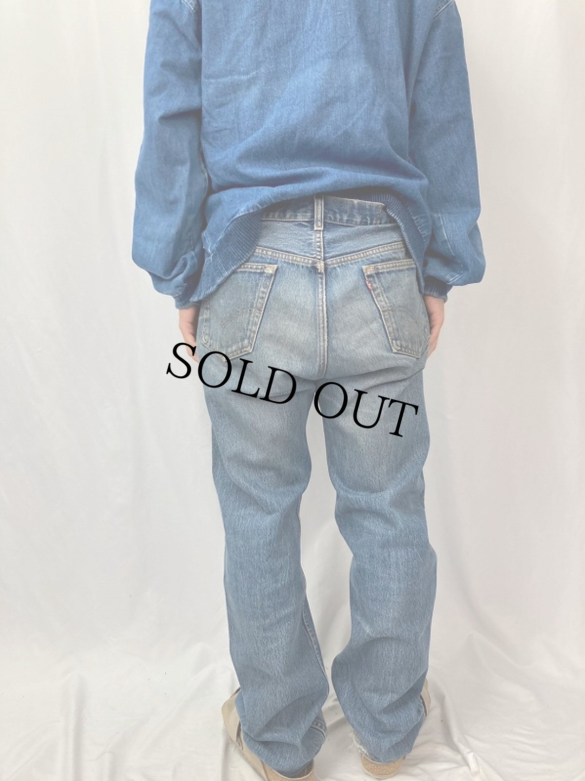 画像4: 90's Levi's 501 USA製 デニムパンツ W35 (4)