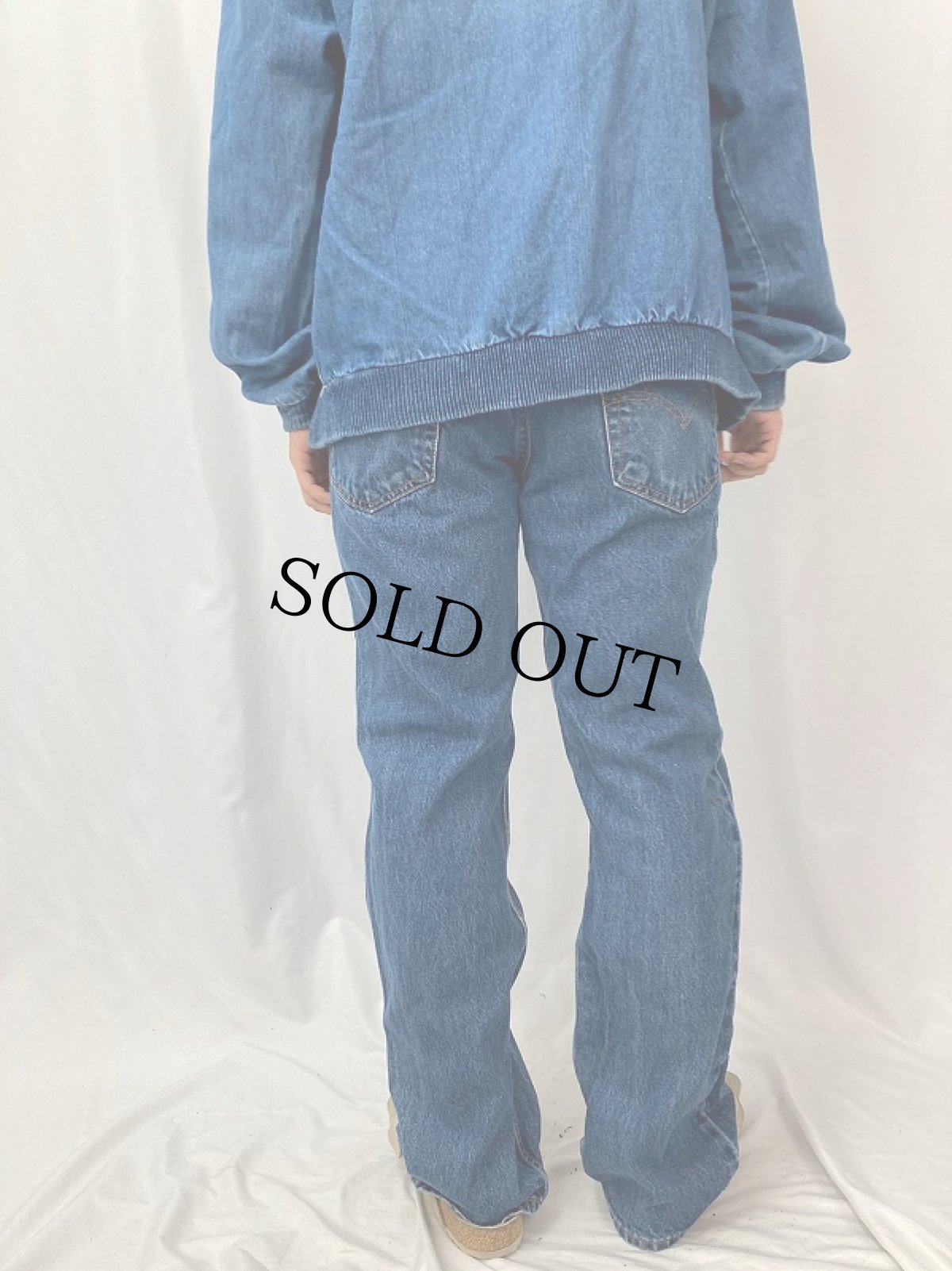 画像4: 90's Levi's 517 USA製 ブーツカットデニムパンツ W31 (4)