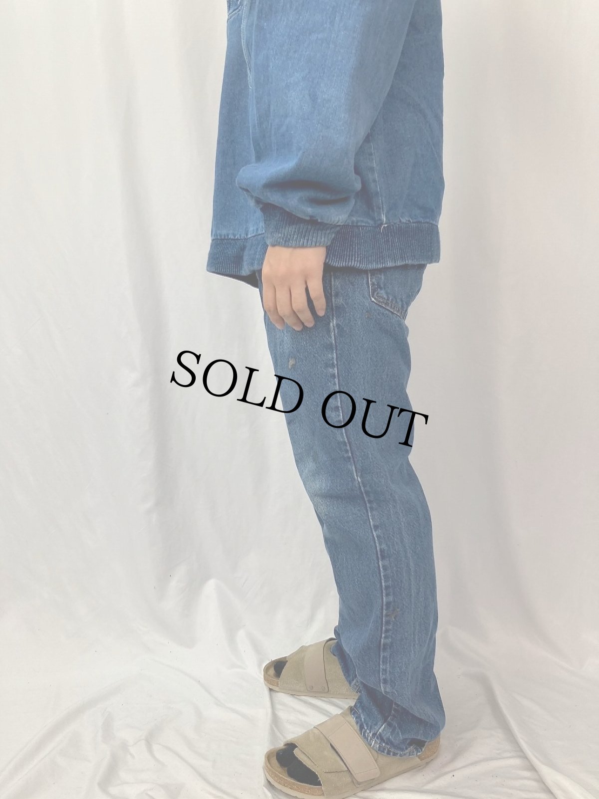 画像3: 90's Levi's 517 USA製 ブーツカットデニムパンツ W31 (3)