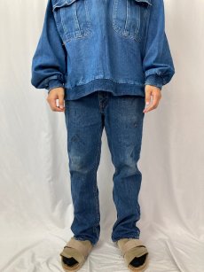 画像2: 90's Levi's 517 USA製 ブーツカットデニムパンツ W31 (2)