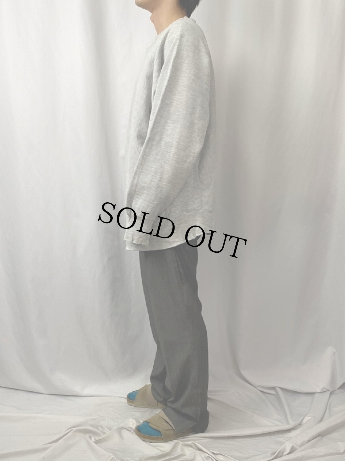 画像3: 80's Champion REVERSE WEAVE トリコタグ USA製 ロゴ刺繍スウェット XL (3)