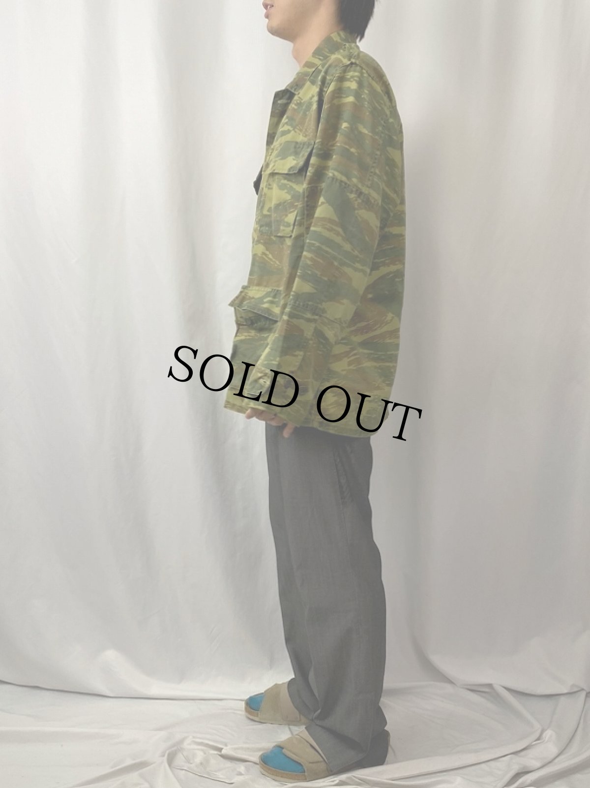 画像3: ギリシャ軍 リザードカモ コンバットジャケット (3)