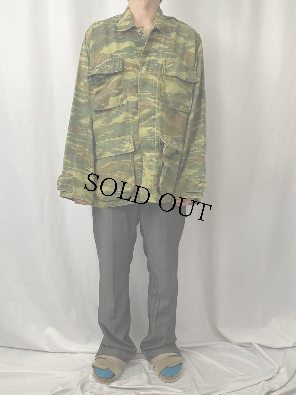 画像2: ギリシャ軍 リザードカモ コンバットジャケット (2)