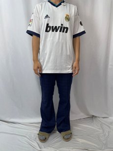 画像3: 2012-2013 Real Madrid "ALONSO 14" サッカーユニフォームシャツ XL (3)