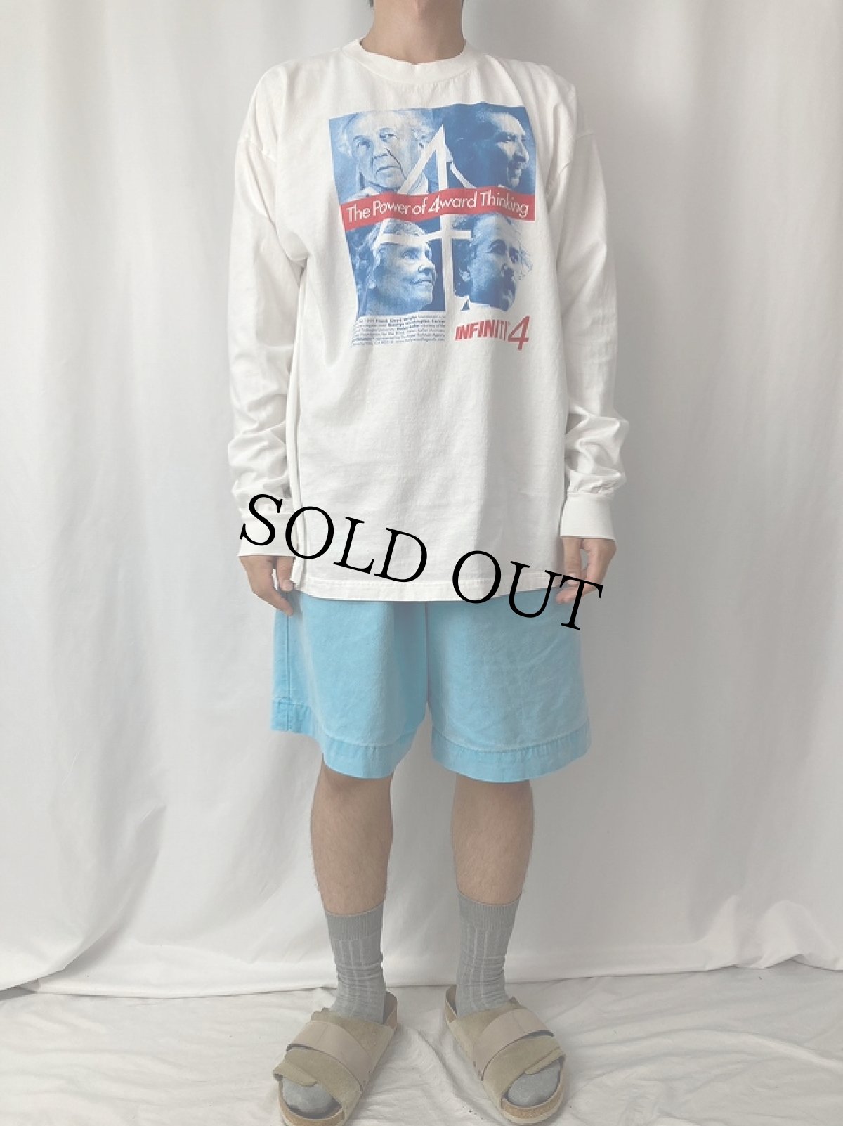 画像2: Cordis “INFINITY 4” 偉人プリントロンT XL (2)