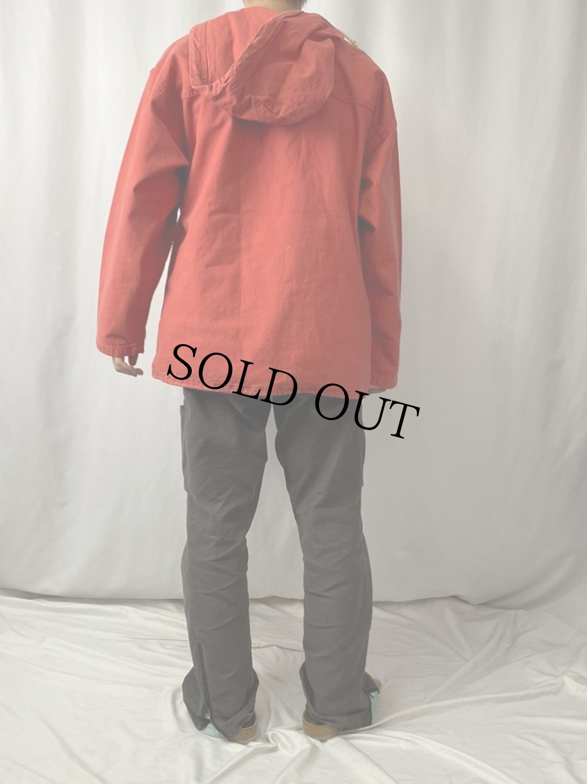 画像4: 90's〜 LE GLAZIK FRANCE製 ハーフジップコットンパーカー 52 (4)