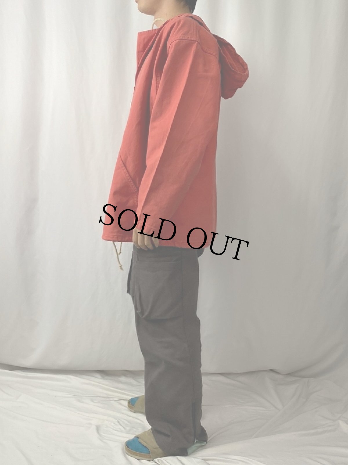 画像3: 90's〜 LE GLAZIK FRANCE製 ハーフジップコットンパーカー 52 (3)