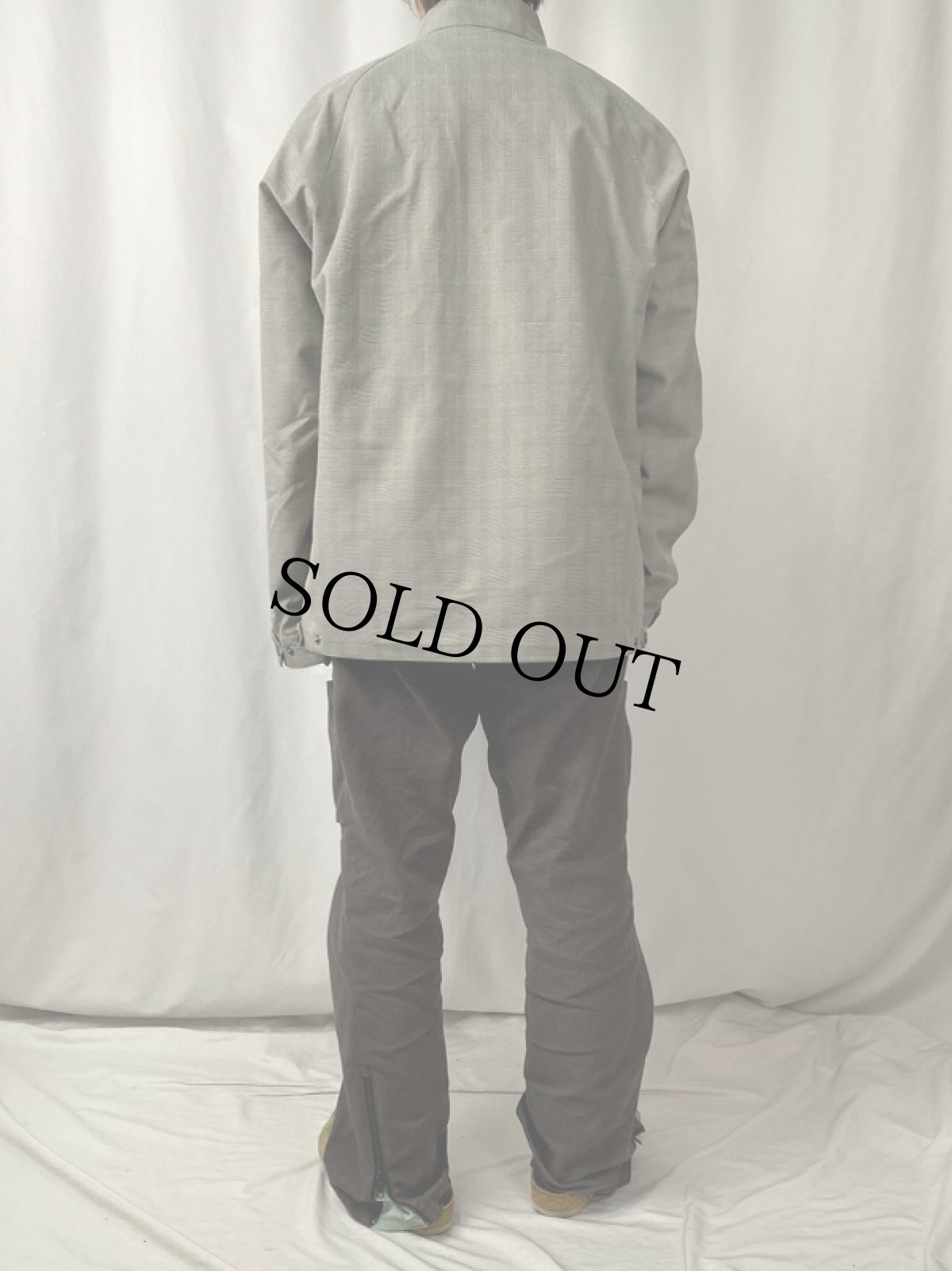 画像4: Barbour "BRIGARD CASUAL" ポリエステル グレンチェック柄ジャケット L (4)