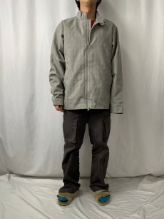 画像2: Barbour "BRIGARD CASUAL" ポリエステル グレンチェック柄ジャケット L (2)