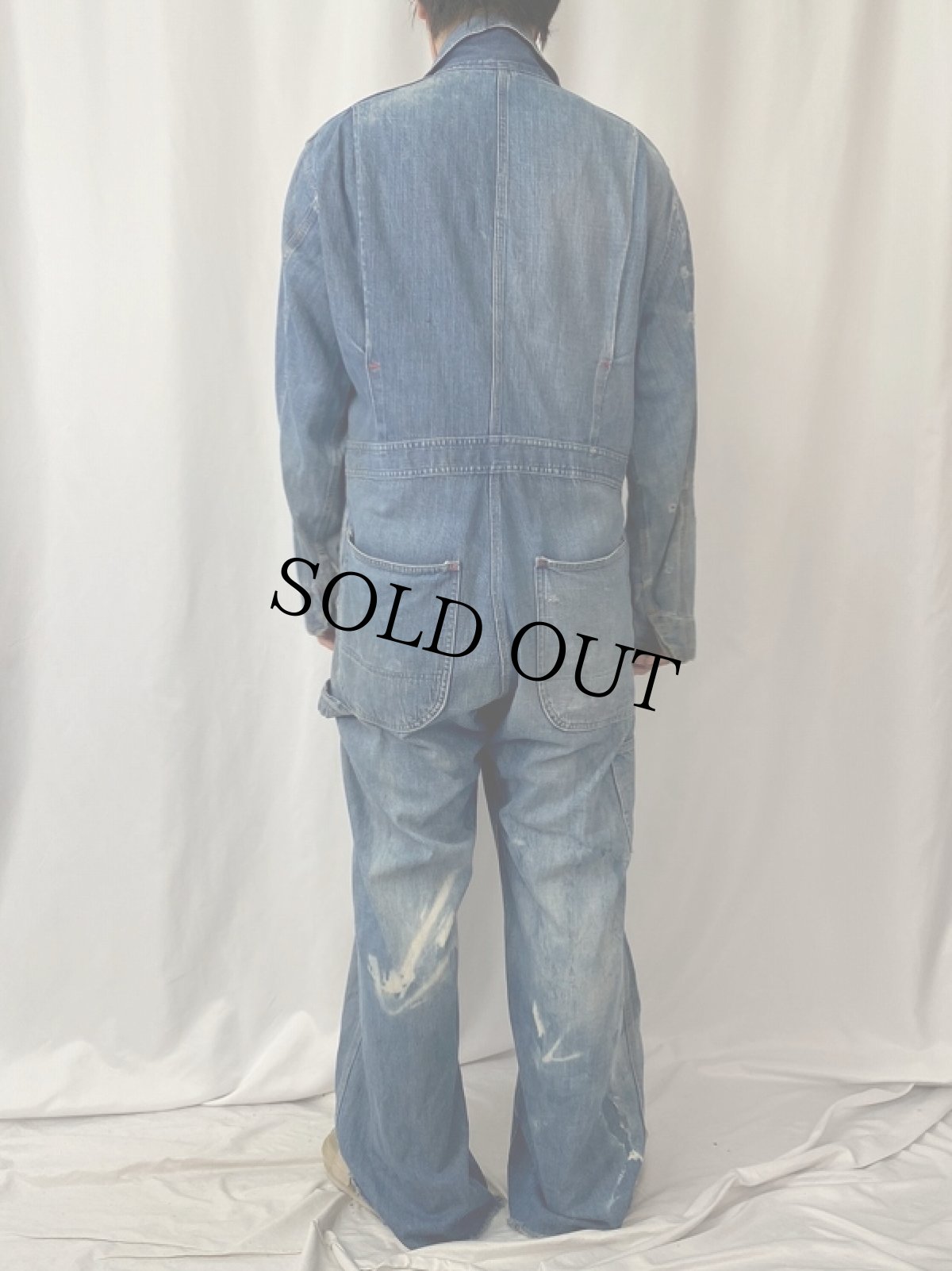 画像4: 50's JCPenney “BIGMAC” Denim Overalls (4)