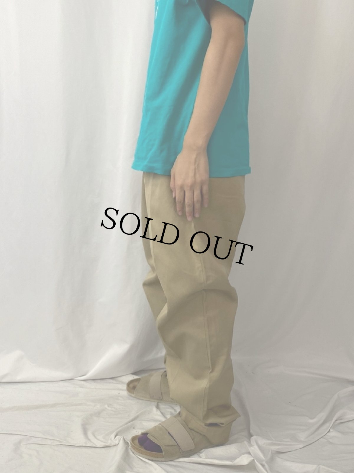 画像3: 70〜80's U.S.ARMY チノトラウザーズ W33 (3)