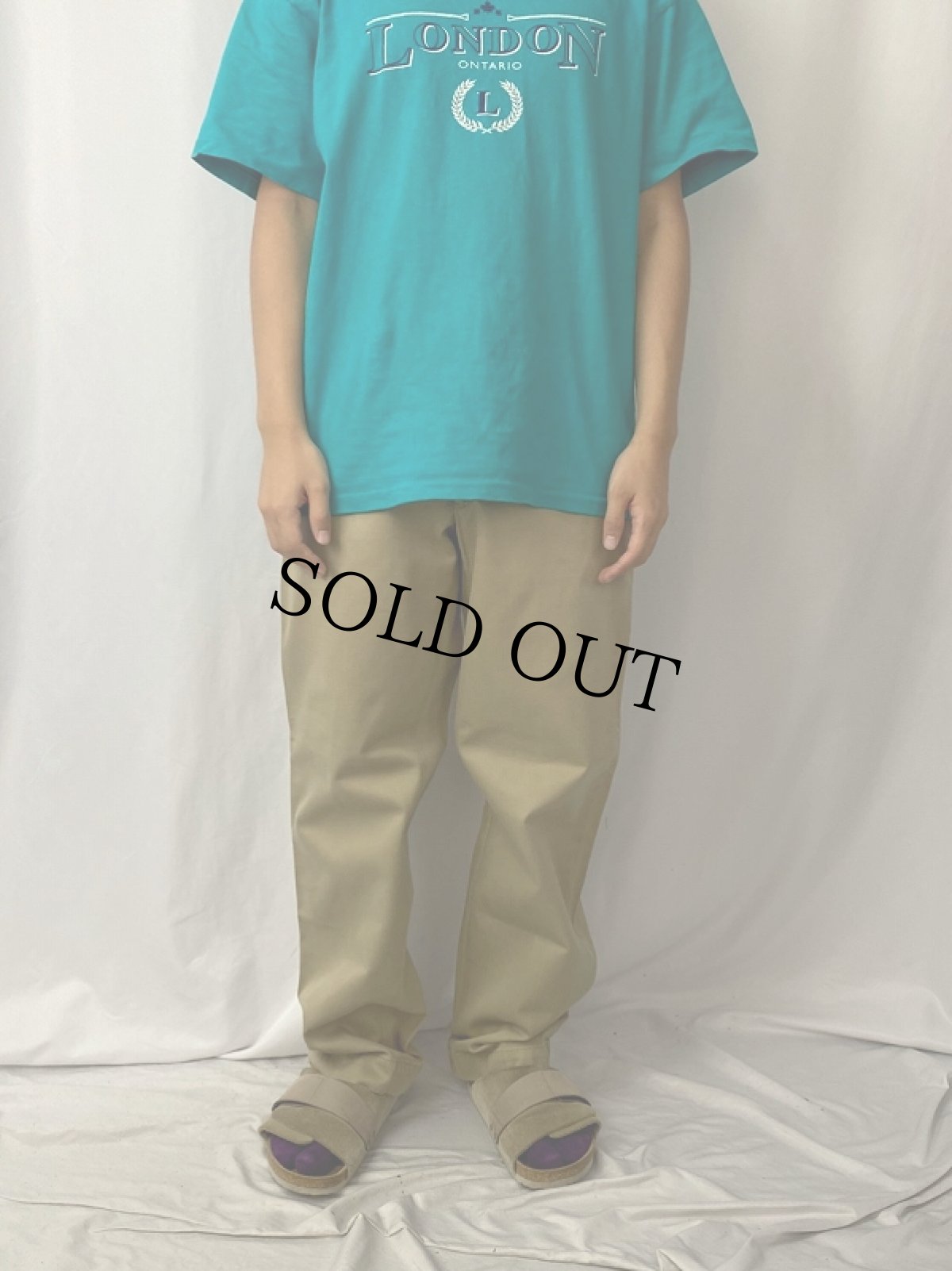 画像2: 70's U.S.ARMY チノトラウザーズ W31 (2)