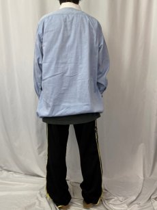 画像4: 90's GITMAN BROS USA製 バイカラーコットンシャツ 17-34 (4)
