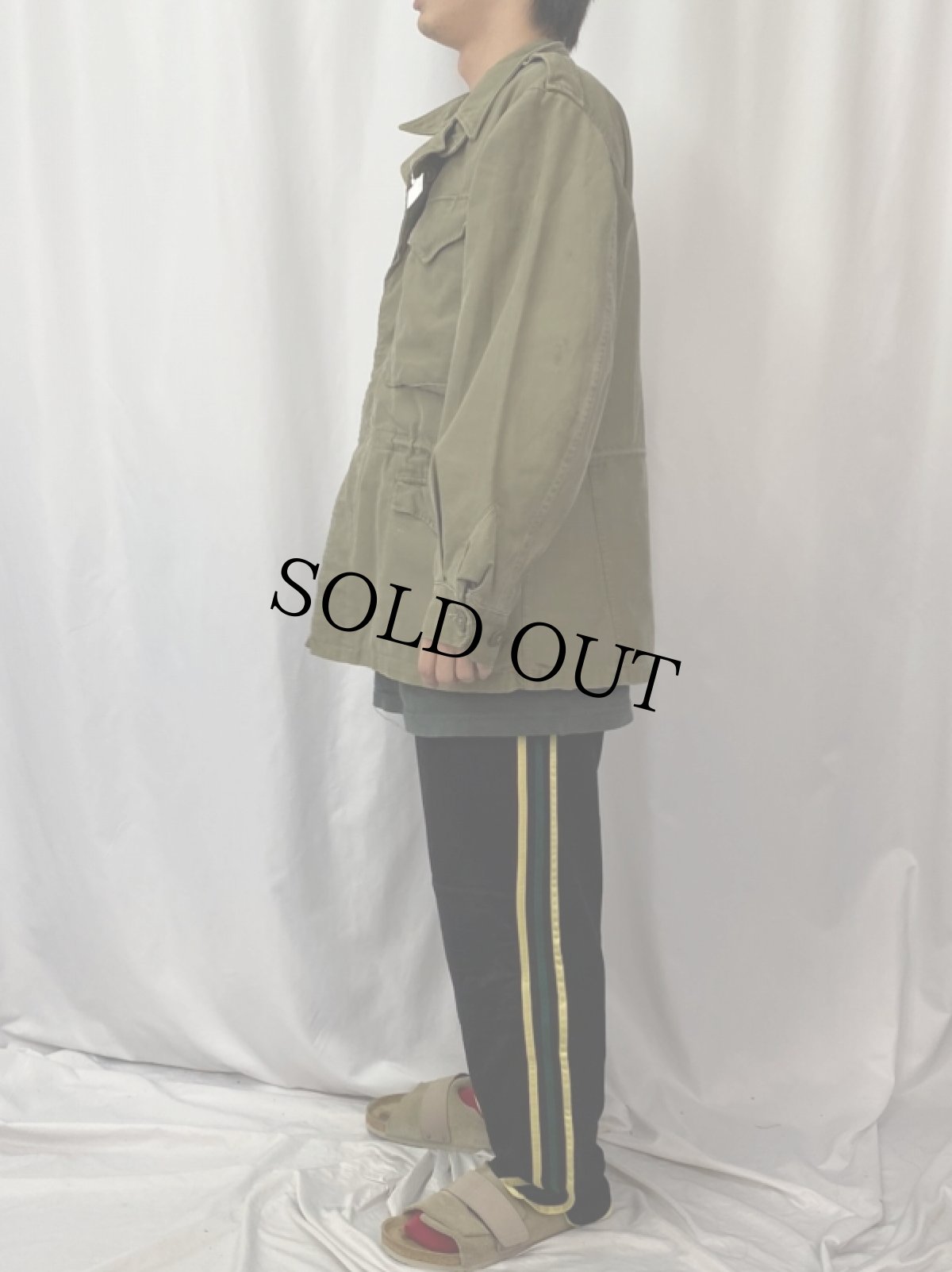 画像3: 40's U.S.ARMY M-1943 フィールドジャケット 38R (3)