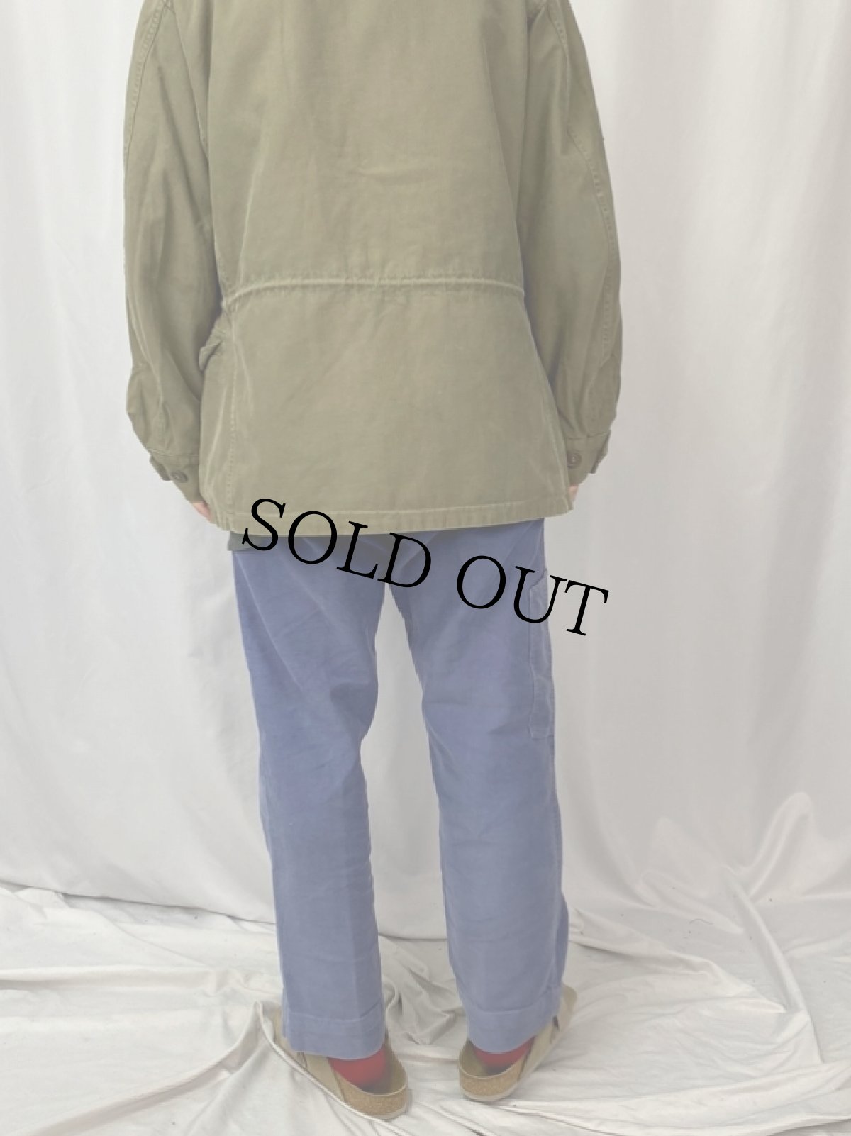 画像4: EURO 50's モールスキンワークパンツ W31 (4)