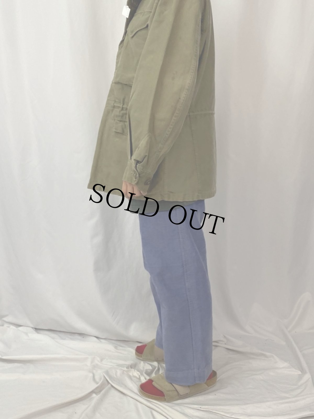 画像3: EURO 50's モールスキンワークパンツ W31 (3)