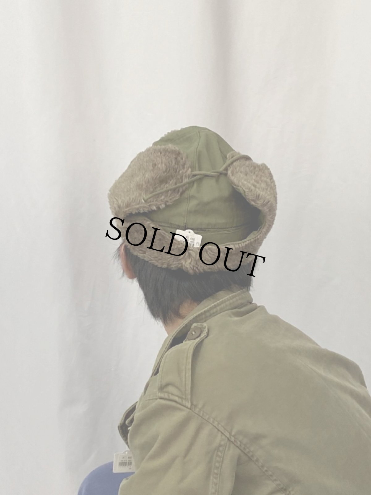 画像4: 40's〜 U.S.ARMY M-43 フィールドパイルキャップ (4)