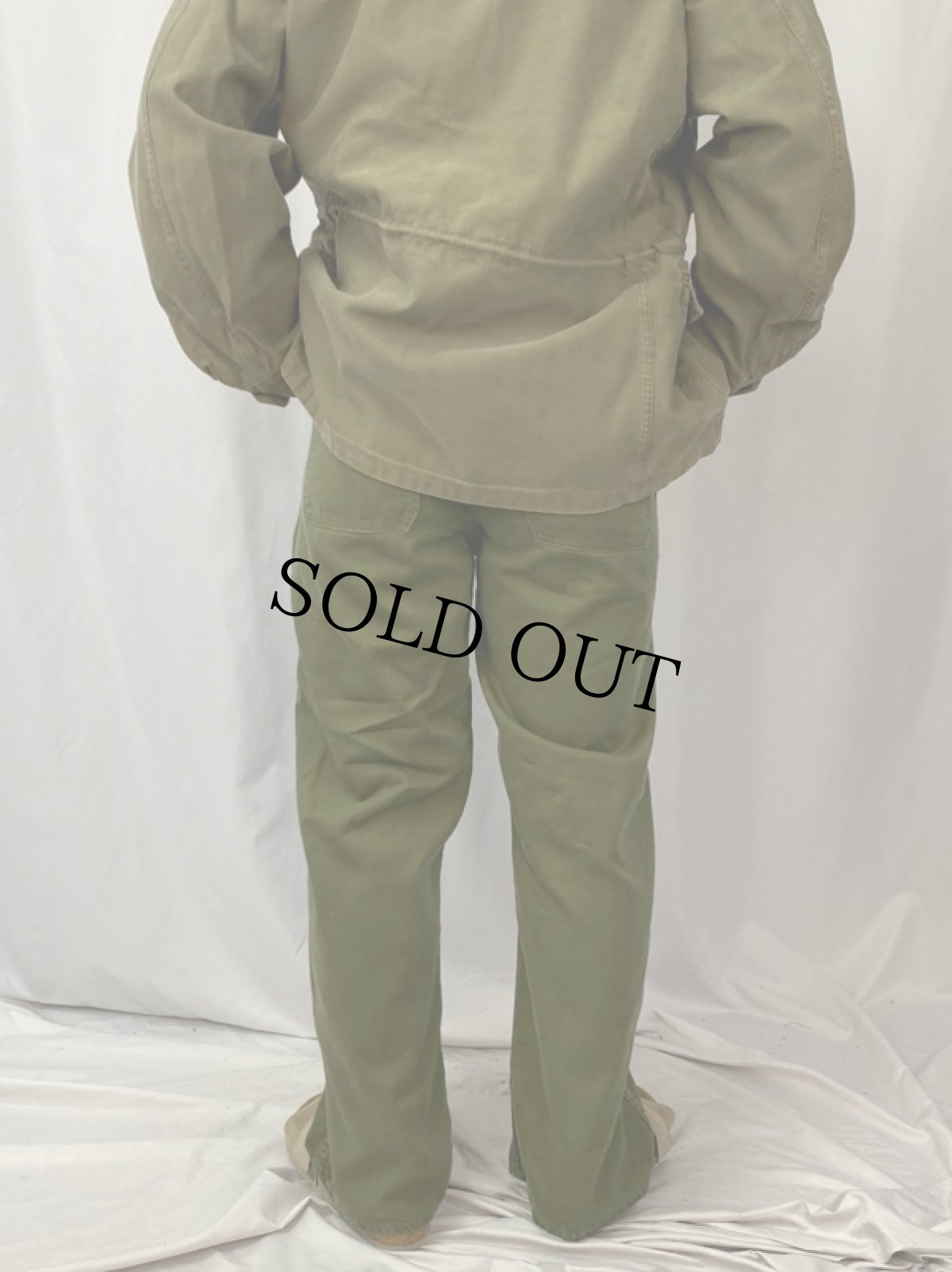 画像4: 民間品 60's FRUIT OF THE LOOM SANFORIZED ベイカーパンツ W28 (4)