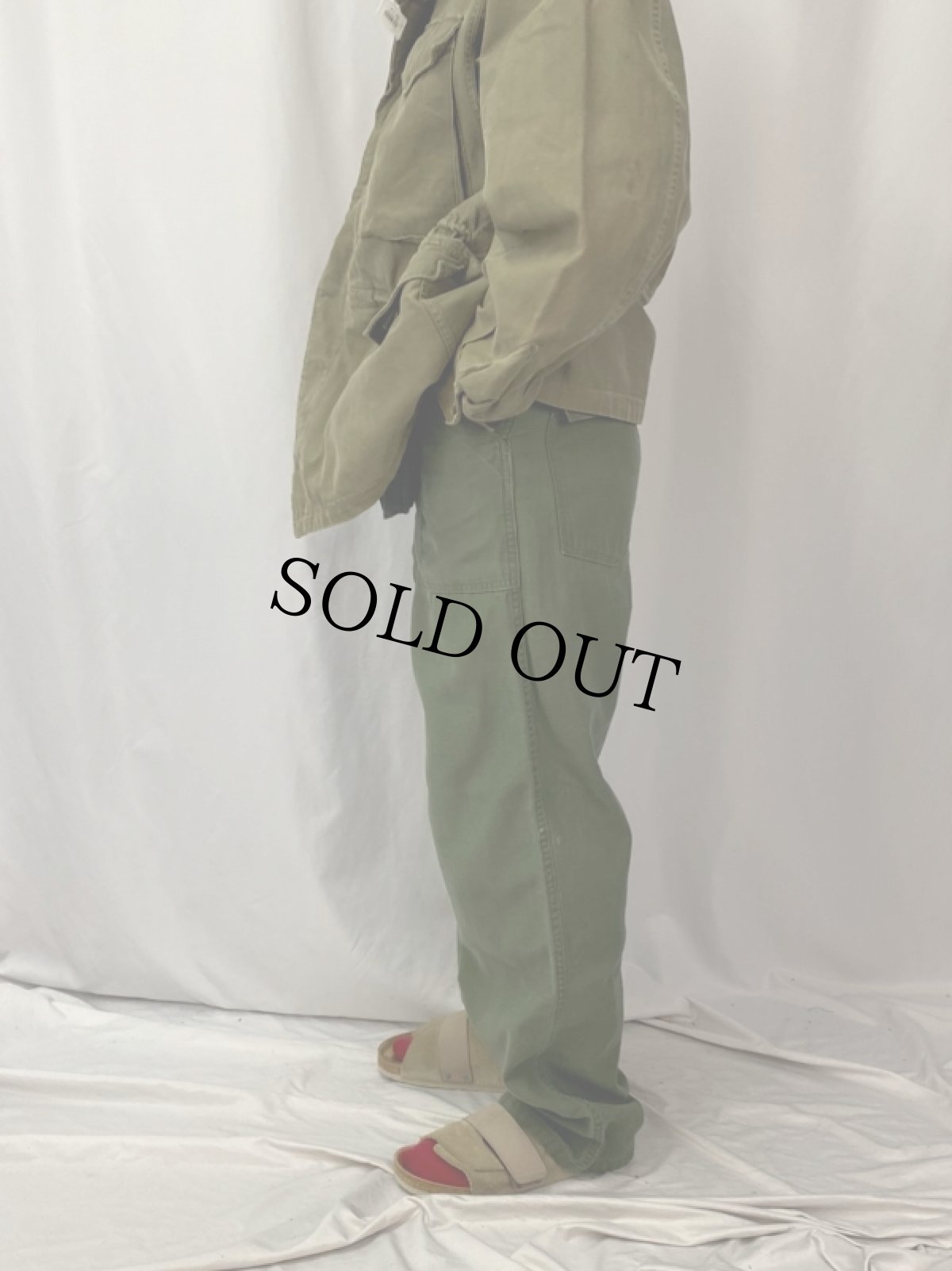 画像3: 60's U.S.ARMY ベイカーパンツ W28 (3)