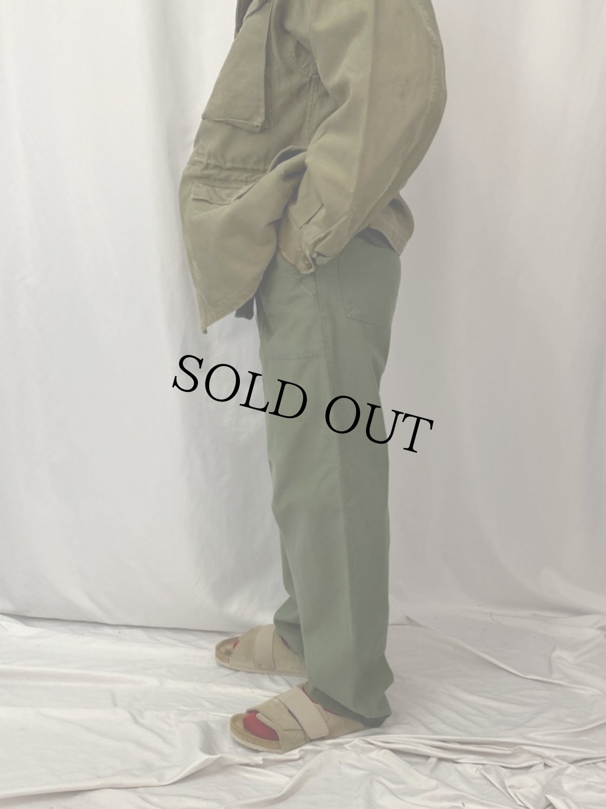 画像3: 60's U.S.ARMY ベイカーパンツ W29 (3)