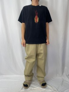 画像3: 2000's Sunn O))) ドゥームメタルバンドツアーTシャツ BLACK L (3)