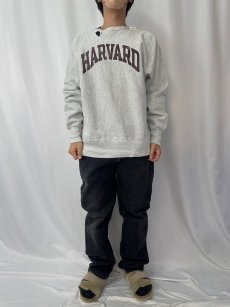 画像2: 90's〜 REVERSE WEAVE TYPE "HARVARD" プリントスウェット (2)