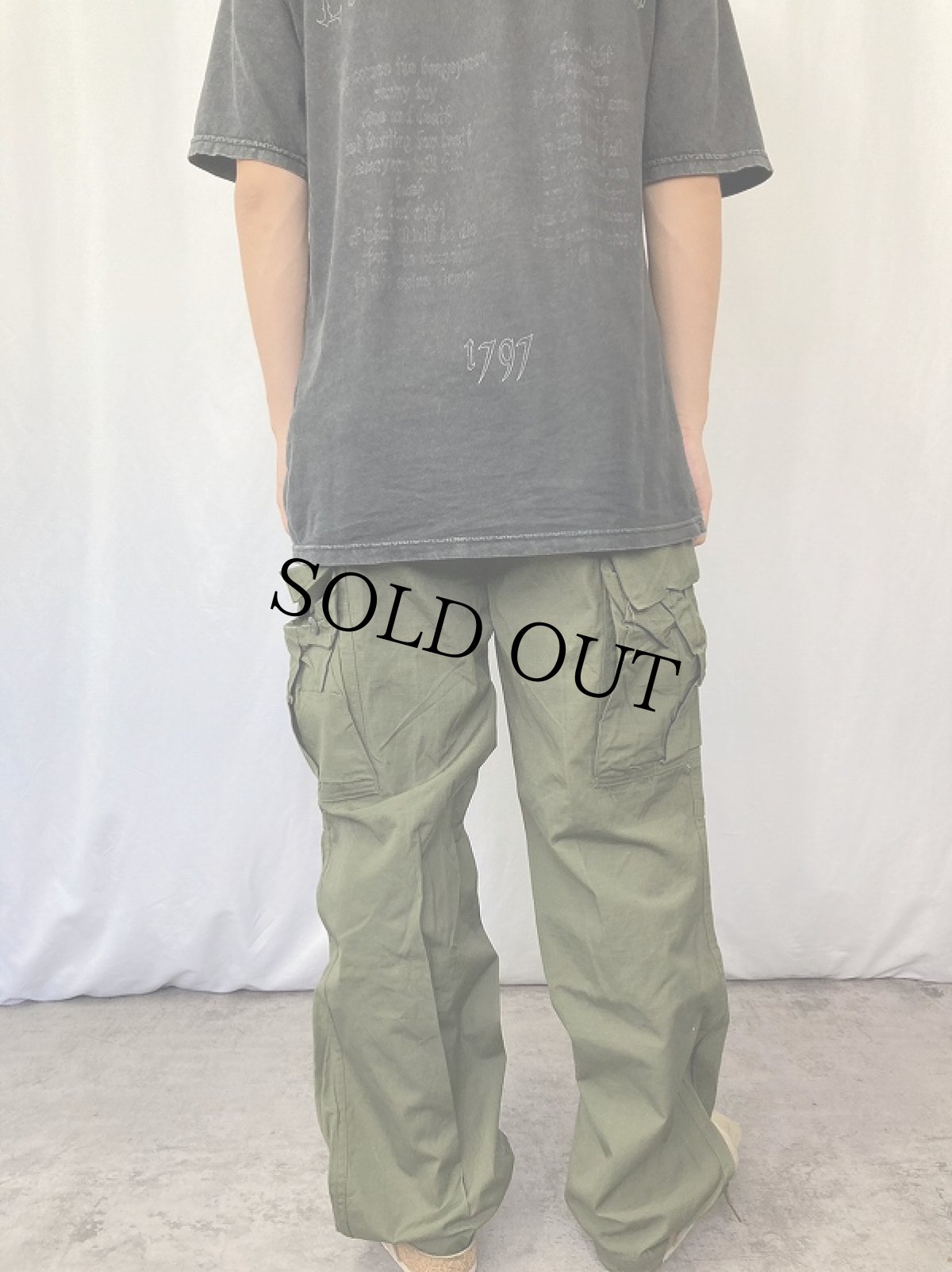 画像3: 60's U.S.ARMY ジャングルファティーグパンツ 4th DEADSTOCK REGULAR-SMALL (3)