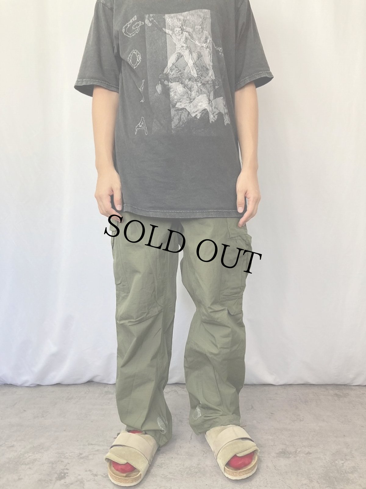 画像2: 60's U.S.ARMY ジャングルファティーグパンツ 4th DEADSTOCK REGULAR-SMALL (2)