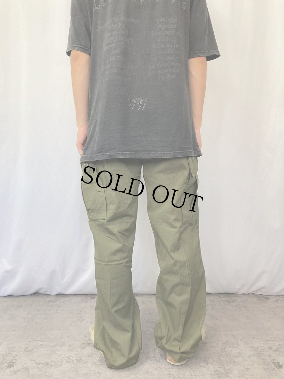 画像3: 60's U.S.ARMY ジャングルファティーグパンツ 4th DEADSTOCK REGULAR-SMALL (3)