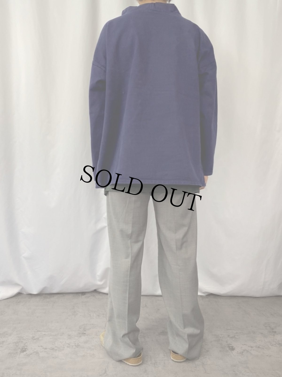 画像3: RNLI UK製 "Lifeboat" 王立救命艇協会フィッシャーマンスモック NAVY L (3)