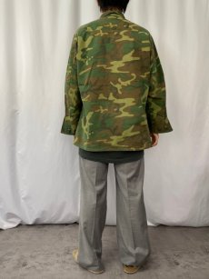 画像3: 60's U.S.ARMY ERDL迷彩 "ブラウンリーフ" ジャングルファティーグジャケット 4th MEDIUM-SHORT (3)