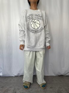 画像2: 90's REVERSE WEAVE TYPE USA製 "PENN STATE BASKETBALL" プリントスウェット L (2)