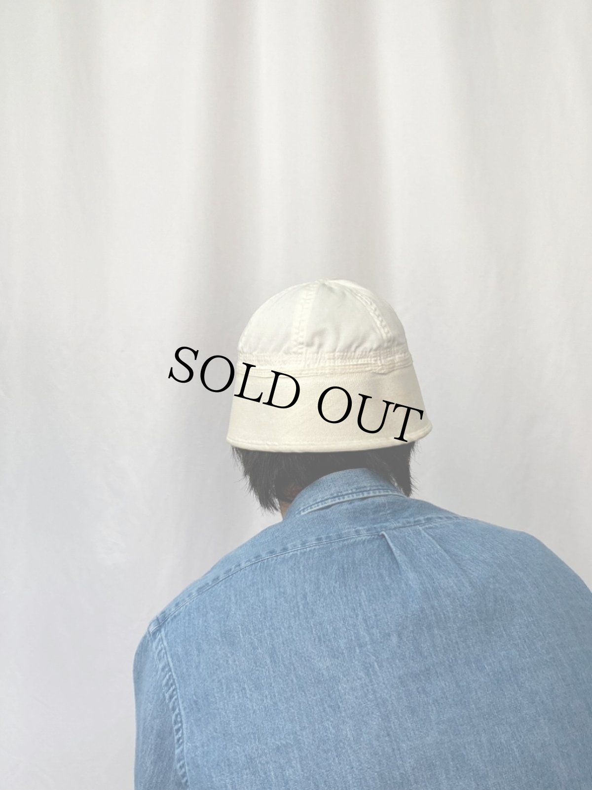 画像4: 80's U.S.NAVY セーラーハット 7 1/2 (4)