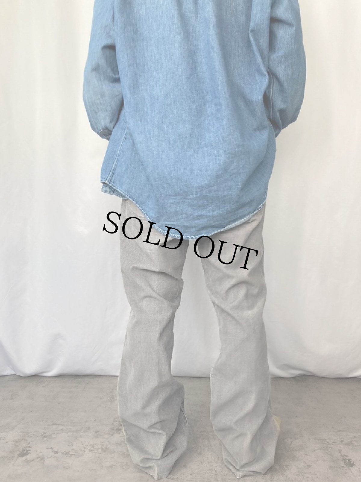 画像3: 70's Levi's 646 ベルボトム コーデュロイパンツ W36 (3)