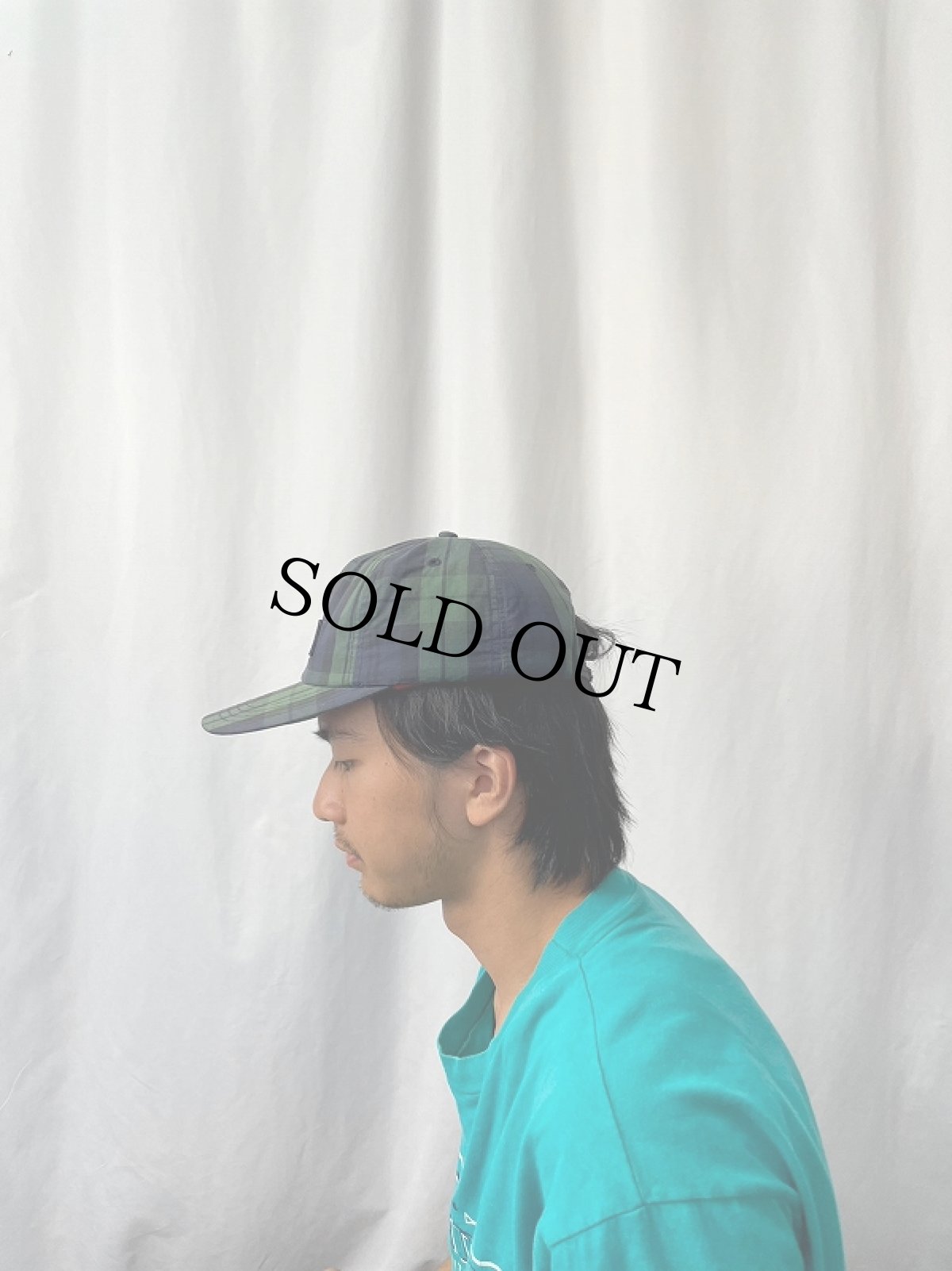 画像3: 90's POLO SPORT Ralph Lauren ブラックウォッチチェック柄 コットンキャップ (3)