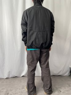 画像3: 90's POLO SPORT Ralph Lauren ポリエステル ドッキングジャケット BLACK M (3)