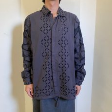 画像3: ink "CUTWORK SHIRT" BLACK 【L】 (3)