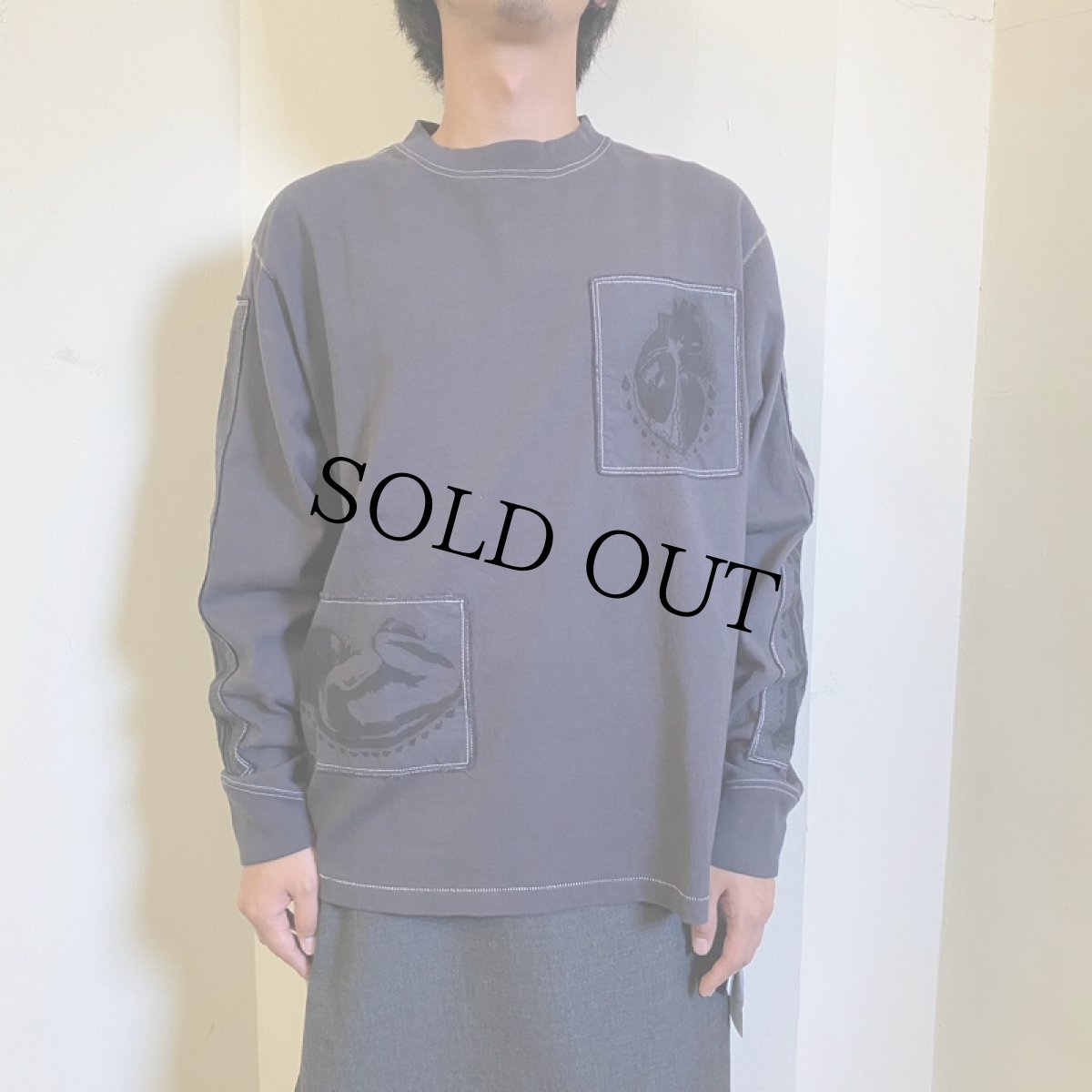 画像2: CULTURES "BUSY HUMANS" CHARCOAL L (2)