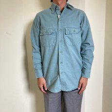 画像2: L.L.Bean USA製 シャモアクロスシャツ SIZE14-1/2 (2)