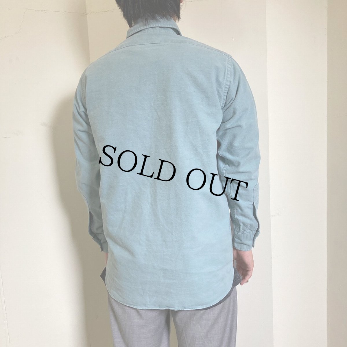 画像3: L.L.Bean USA製 シャモアクロスシャツ SIZE14-1/2 (3)