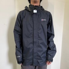 画像2: berghaus "GORE-TEX" フード付き ポリエステルジャケット BLACK L (2)