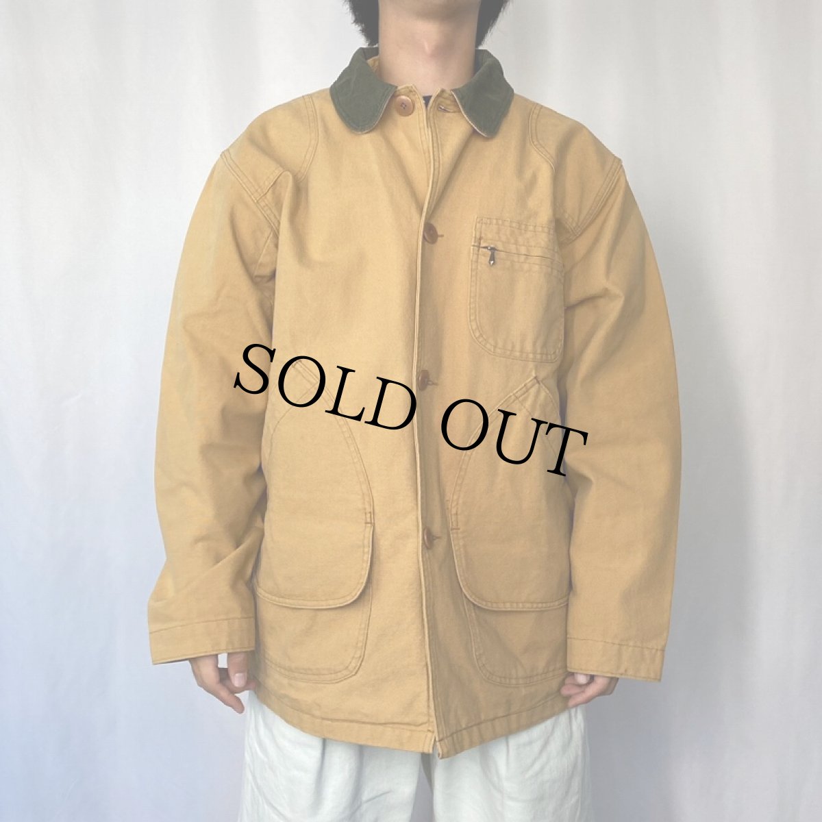 画像2: 80's L.L.Bean USA製 ダックハンティングジャケット M (2)