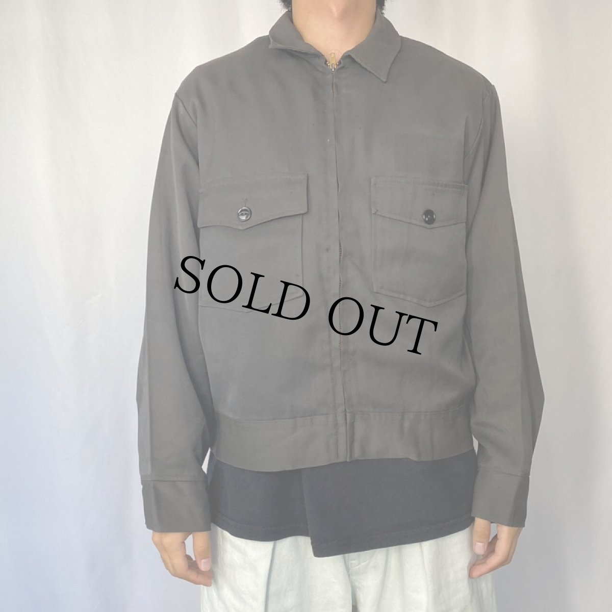 画像2: 60's Duro Prest by Unitog キルティングライナー付き ワークジャケット SIZE44 (2)