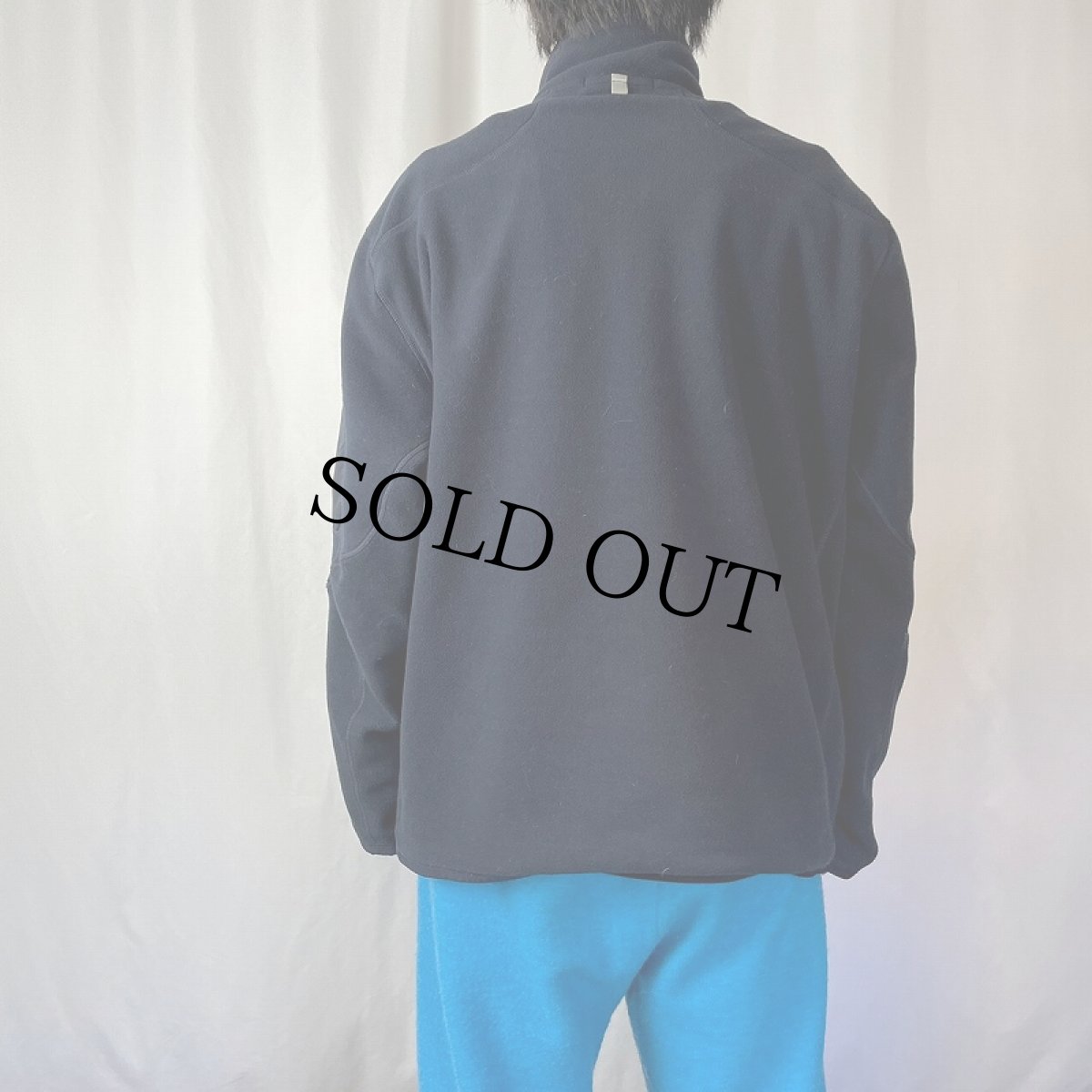 画像3: RLX POLO SPORT Ralph Lauren 星条旗 ハーフジップフリースジャケット NAVY XXL (3)