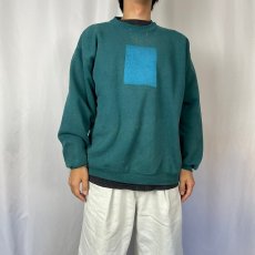 画像2: 90's Hanes Premium USA製 コットン×ポリエステル プリントスウェット (2)