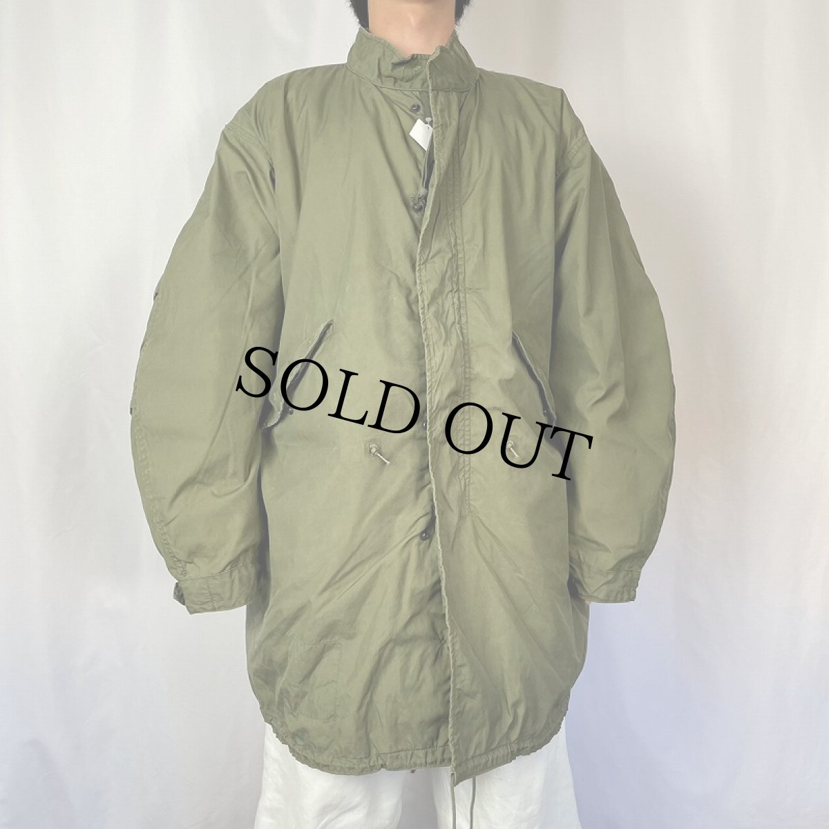 画像2: 70's U.S.ARMY M-65 ライナー付き モッズコート REGULAR-MEDIUM (2)