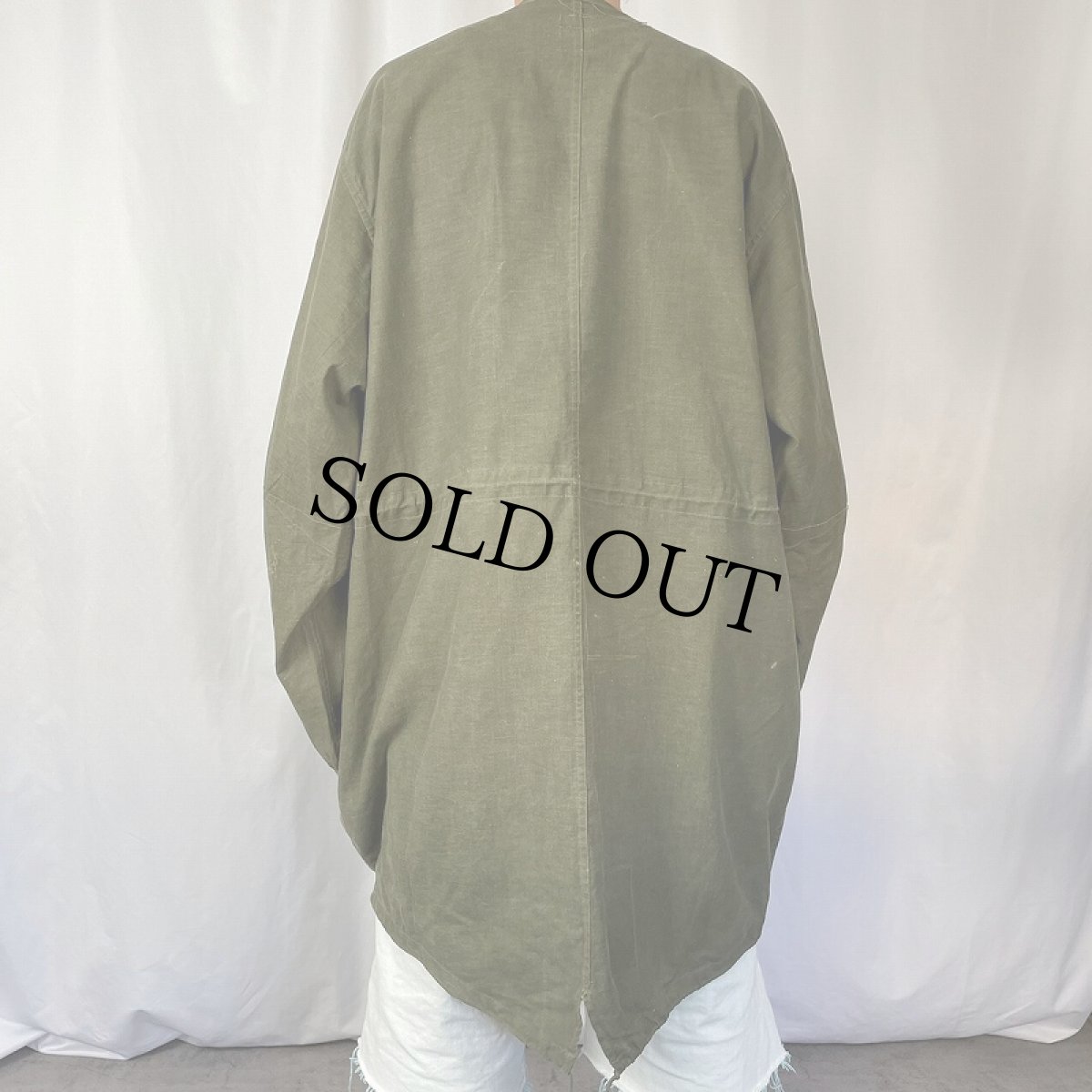 画像3: 60's U.S.ARMY ガスプロテクティブコート M (3)