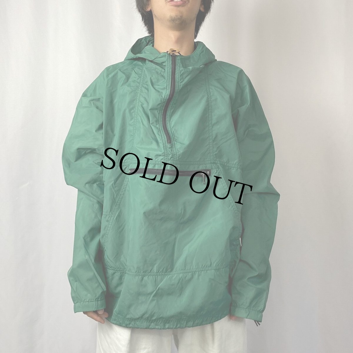 画像2: 70〜80's L.L.Bean ナイロンアノラックパーカー (2)