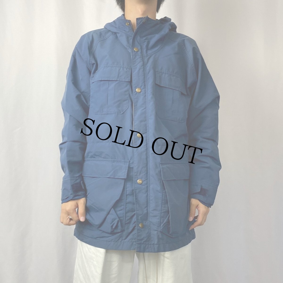 画像2: 80's L.L.Bean USA製 "BAXTER STATE PARKA" ナイロンマウンテンパーカー NAVY (2)