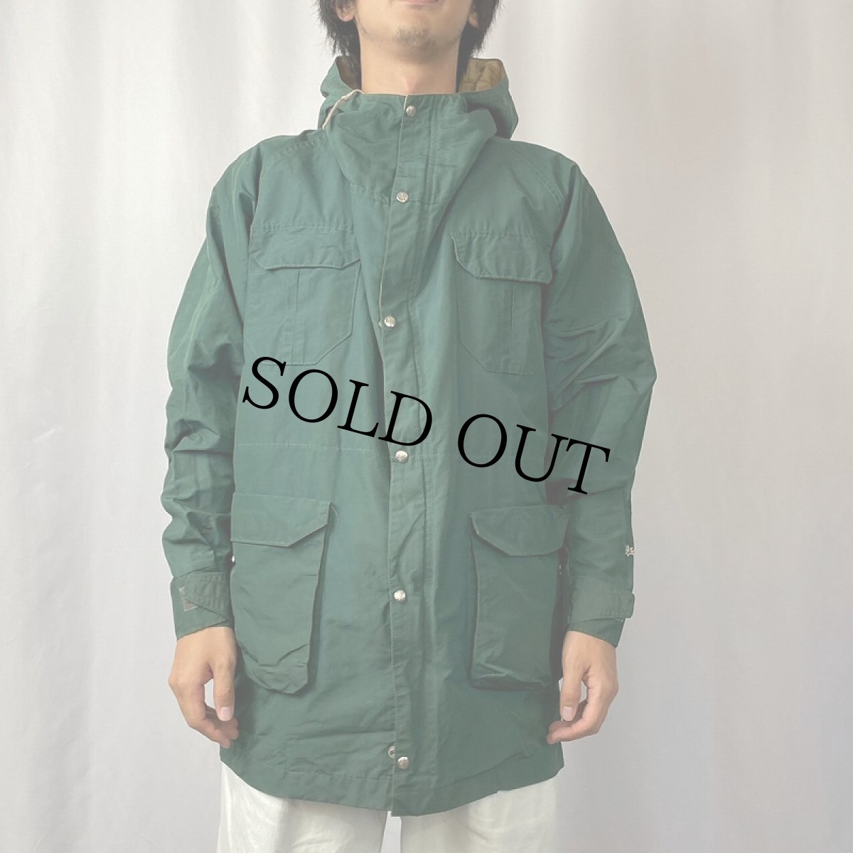 画像2: 70's Alpine Designs ロゴ刺繍 マウンテンパーカー (2)